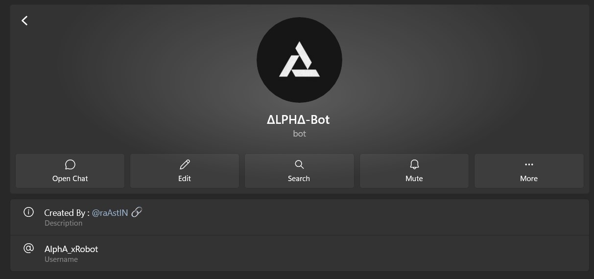 AlphA-Bot